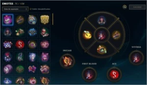 Conta Diamante, todos os campeões , 94 skins, 333 ícones. - League of Legends LOL