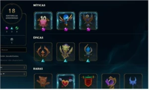 Conta Diamante, todos os campeões , 94 skins, 333 ícones. - League of Legends LOL