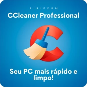 CCleaner Profissional Versão Vitalícia e Permanente - Softwares e Licenças