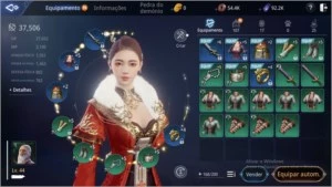 Conta mir4 SA 13 LEVEL 44 37K DE PODER
