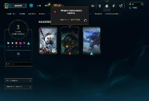 Conta Unranked upada a mão - League of Legends LOL