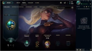CONTA LOL - PLATINA 3 - League of Legends