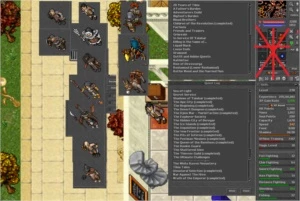 KINA 238 - DANERA + FULL SET DO LVL - Tibia