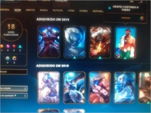 Conta Platina 4 - League of Legends LOL