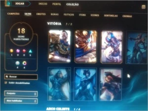 Conta Platina 4 - League of Legends LOL
