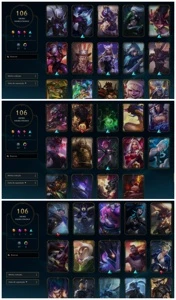 Conta LOL com muitas skins e campeão - League of Legends