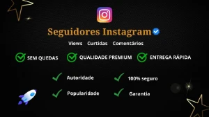 Seguidores Instagram por apenas R$2,98 1k - Redes Sociais