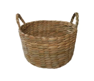 Fruteira Redonda de Taboa 30x30x18