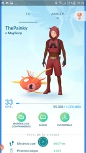 Conta Pokemon go - Pokémon