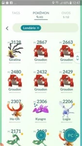 Conta Pokemon go - Pokémon