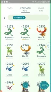 Conta Pokemon go - Pokémon
