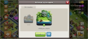 CV13 SEMI FULL TH13 6 CONSTRUTOR 11 SKINS PAISAGEM GEMAS - Clash of Clans