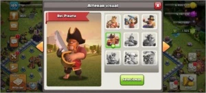 CV13 SEMI FULL TH13 6 CONSTRUTOR 11 SKINS PAISAGEM GEMAS - Clash of Clans