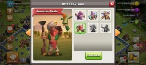 CV13 SEMI FULL TH13 6 CONSTRUTOR 11 SKINS PAISAGEM GEMAS - Clash of Clans