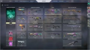 VENDO CONTA VALORANT 2 MIL DE SKINS + TODOS OS AGENTES.