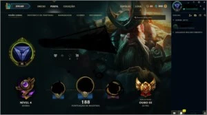 CONTA GOLD 3 - 54 CAMPEÕES - League of Legends LOL
