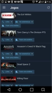Conta Steam 17 jogos