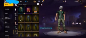 Conta de Free fire lvl 69