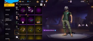 Conta de Free fire lvl 69