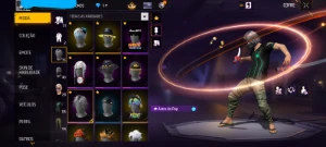 Conta de Free fire lvl 69