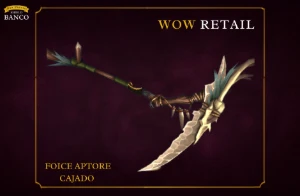 World of Warcraft - Skin de Arma Cajado (Transmog) - Blizzard