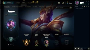 Conta muito boa pra sair logo ouro mais deste a seasson 3 - League of Legends LOL