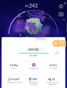 Pokemon Trade Go -- Shiny Shadow Koffing - Pokemon GO