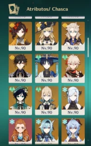 Conta End Game muito bem cuidada - Genshin Impact