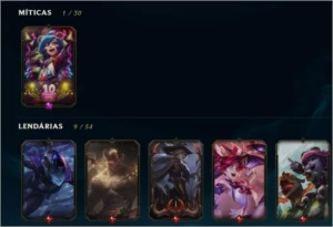 Conta lol baratinha 88 champs tem chroma da quyana tbm - League of Legends