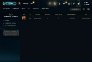 Bronze 4 com 31 Champs e 2 Skins ( UPADA A MÃO ) - League of Legends LOL