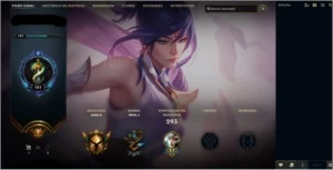 102 CAMPEOES, 54 SKINS, LEVEL 151 - League of Legends LOL