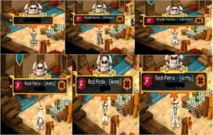 TEAM DOFUS 6 PERSONAGENS SERVIDOR SPIRITIA