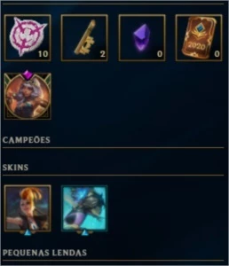 Conta lol mono Qiyana Gold 1. - League of Legends