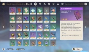 AR 52 2 PERSONAGENS 5* + ARMA 5* 4800 GEMAS 15 TIROS GRATIS - Genshin Impact