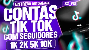Contas De Tiktok Live Studio 1K + Seguidores Menor Preço! - Others