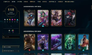 Conta challenger League of Legends LOL