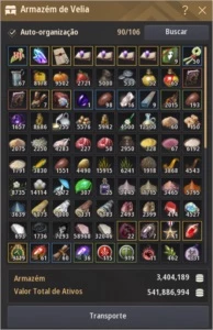 Ninja 62 597 GS Full TET com BS P2W - Black Desert