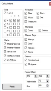 Radar Coleta Albion Atualizado - Albion Online