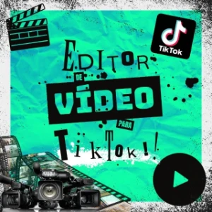 Editor De Vídeo Profissional Em Tiktok - Serviços Digitais