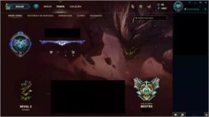 Contas Mestre LOL - League of Legends