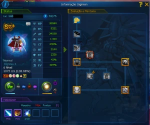 Conta Ladmo (Alphamon Com Omegamon X) - Digimon Masters Online