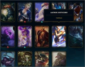CONTA DE LOL UNRANKED -FOI BRONZE 2 - 103 CAMPEÕES -45 SKINS - League of Legends