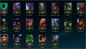 CONTA DE LOL UNRANKED -FOI BRONZE 2 - 103 CAMPEÕES -45 SKINS - League of Legends