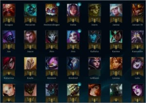 CONTA DE LOL UNRANKED -FOI BRONZE 2 - 103 CAMPEÕES -45 SKINS - League of Legends