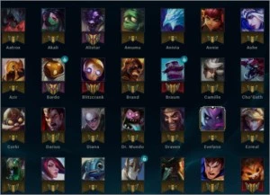 CONTA DE LOL UNRANKED -FOI BRONZE 2 - 103 CAMPEÕES -45 SKINS - League of Legends