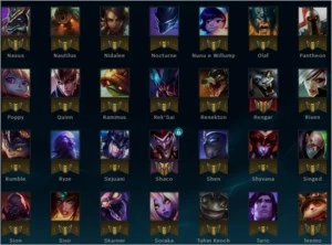 CONTA DE LOL UNRANKED -FOI BRONZE 2 - 103 CAMPEÕES -45 SKINS - League of Legends