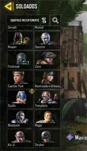 Conta cod mobile com roleta da Sophia lendária zerada etc... - Call of Duty
