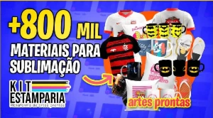 🩴🍵👕 Pack +800 Estampas Para Sublimação - Outros