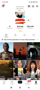Conta Tiktok 12 mil seguidores reais - Redes Sociais