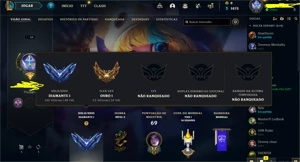 CONTAS COM ELO LEAGUE OF LEGENDS FERRO AO MESTRE LOL